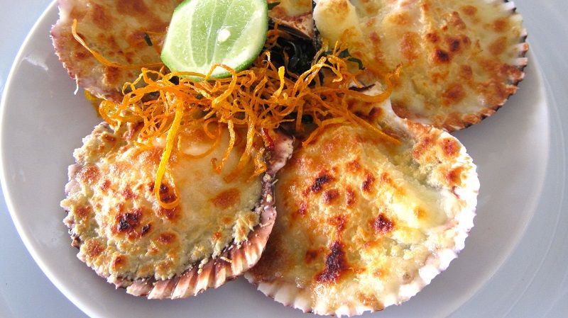Receta de ostiones a la parmesana chilenos
