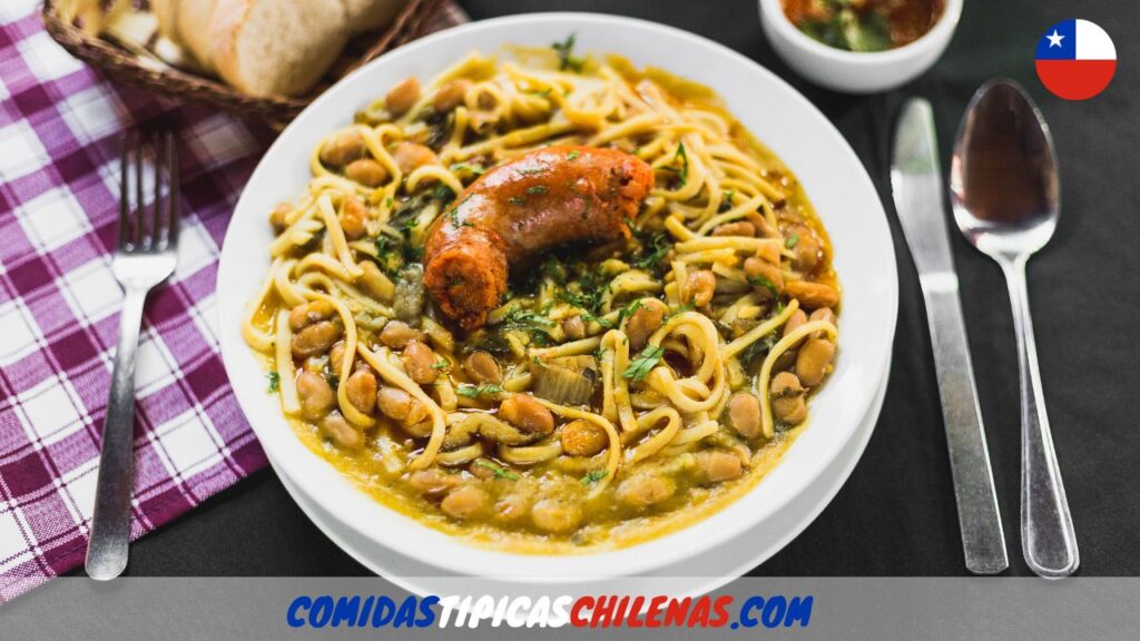 Receta De porotos con rienda