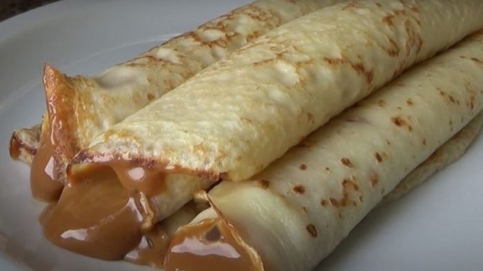 Receta de Panqueques con Manjar Fácil y Chilenos - LAS MEJORES RECETAS ...