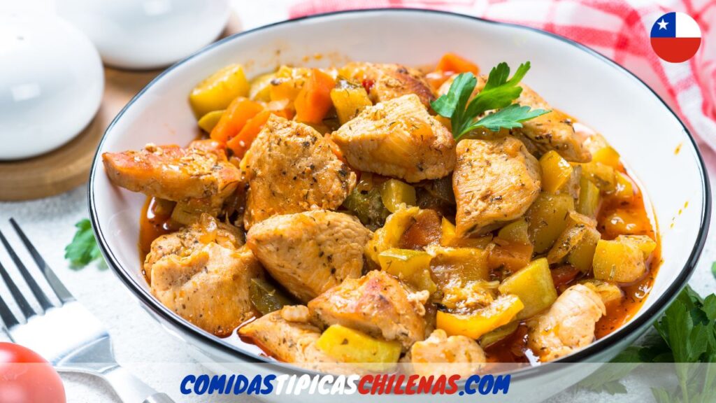 Receta De estafado de pollo