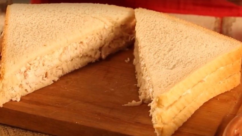 Receta de sándwich ave mayo