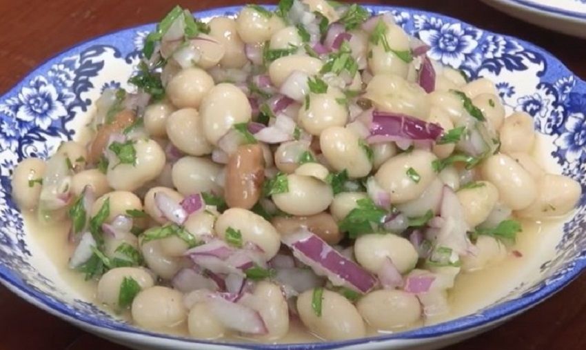 Receta de ENSALADA DE POROTOS