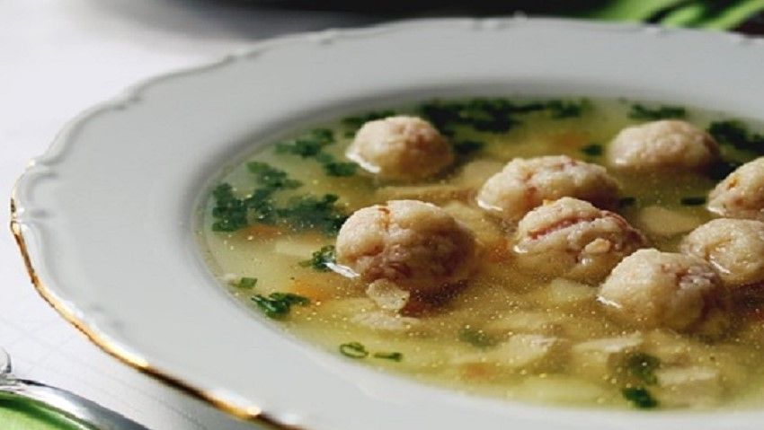 Receta de Sopa de concones