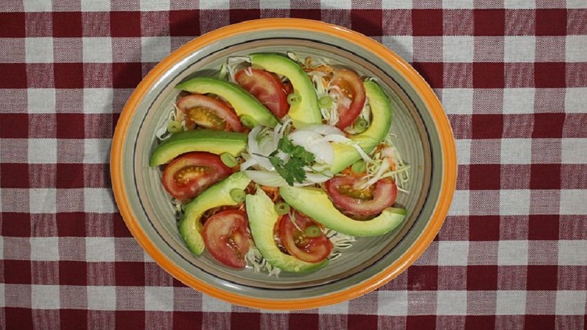receta de Ensalada de Repollo con Palta