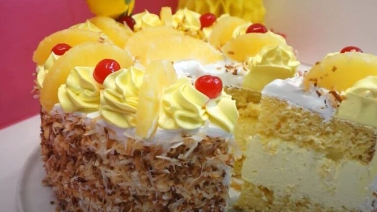 Receta de Torta de Piña con crema chilena - RECETAS CHILENAS 🥇【 2023 】🍽️