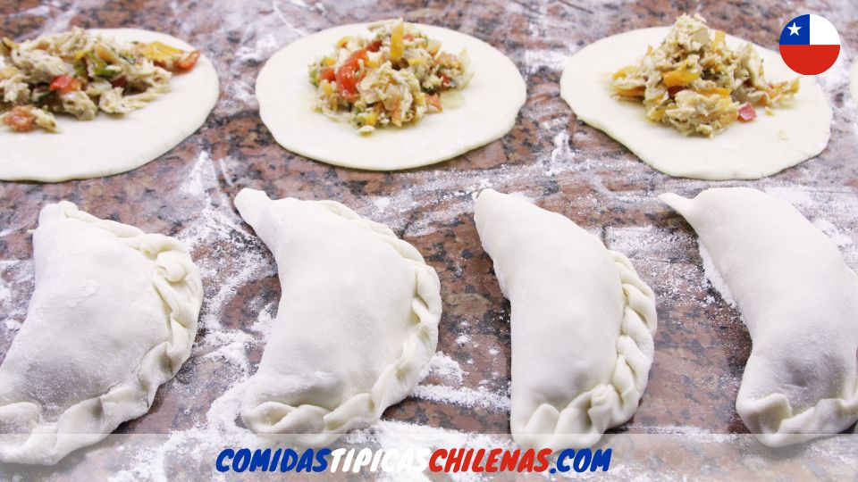 Masa de empanadas fritas chilenas