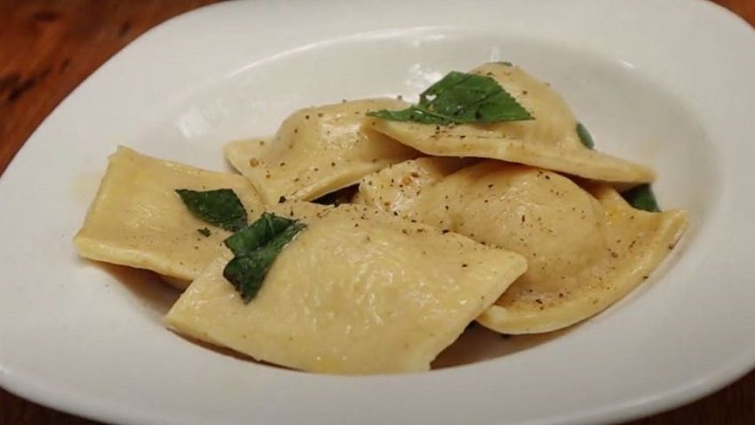 Receta de ravioles de zapallo chileno