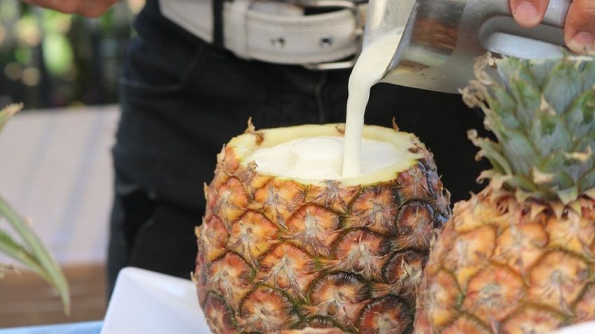 Receta de piña colada