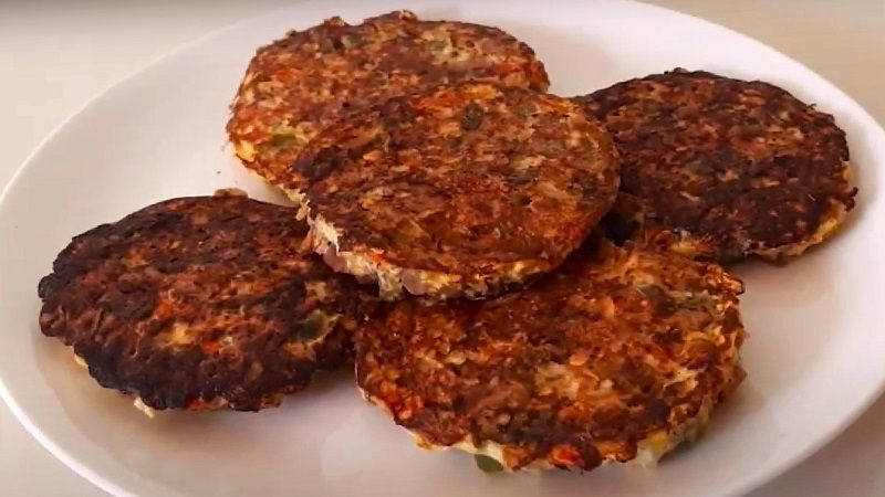 Receta de hamburguesa de cochayuyo